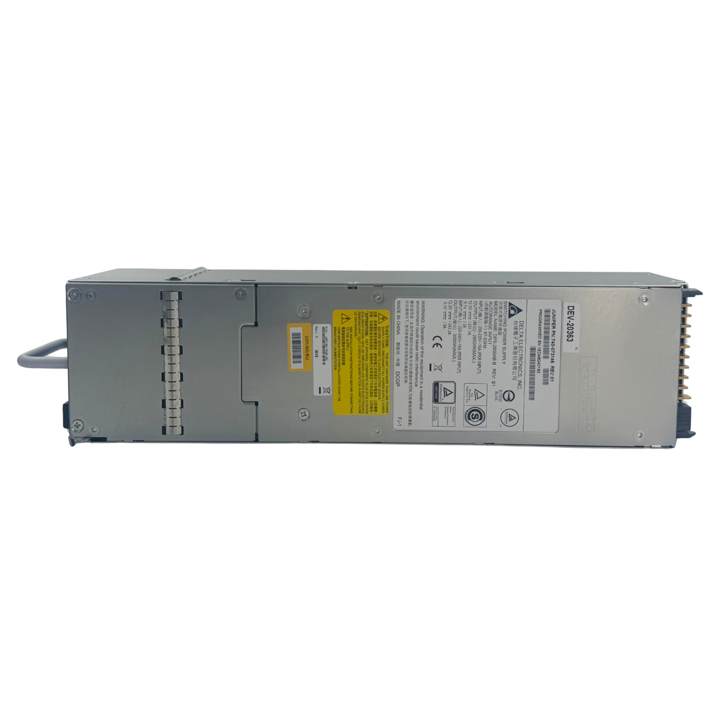JNP10K-PWR-AC Power Supply (REF) Juniper Networks Circle Stock Ltd