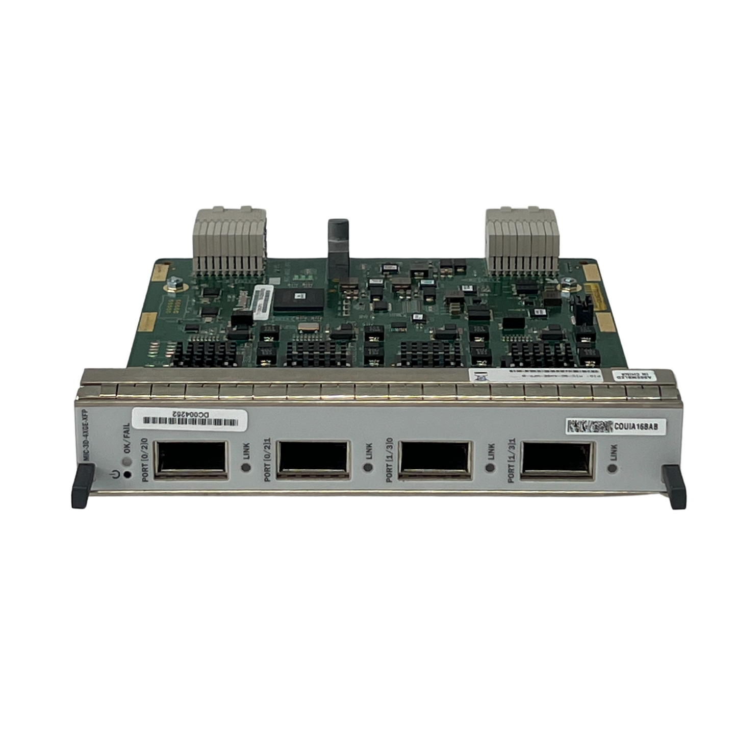 JUNIPERMIC-3D-4XGE-XFP Front View Circle Stock Ltd