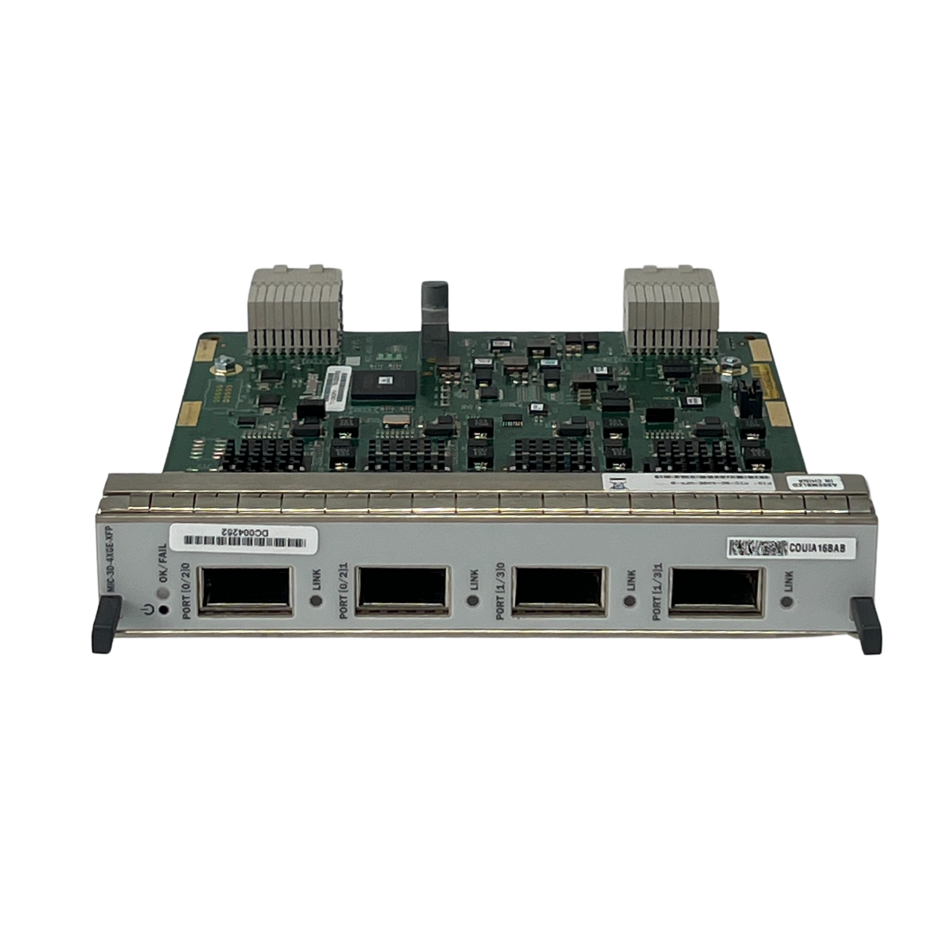 JUNIPERMIC-3D-4XGE-XFP Front View Circle Stock Ltd