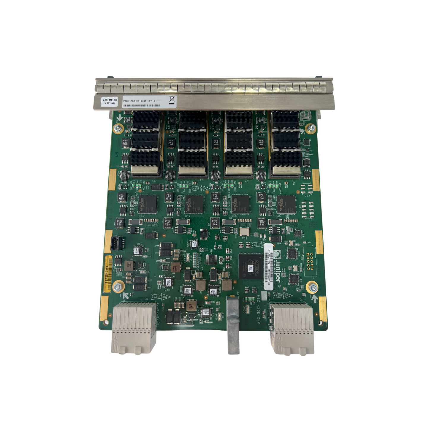 JUNIPER MIC-3D-4XGE-XFP Back View Circle Stock Ltd