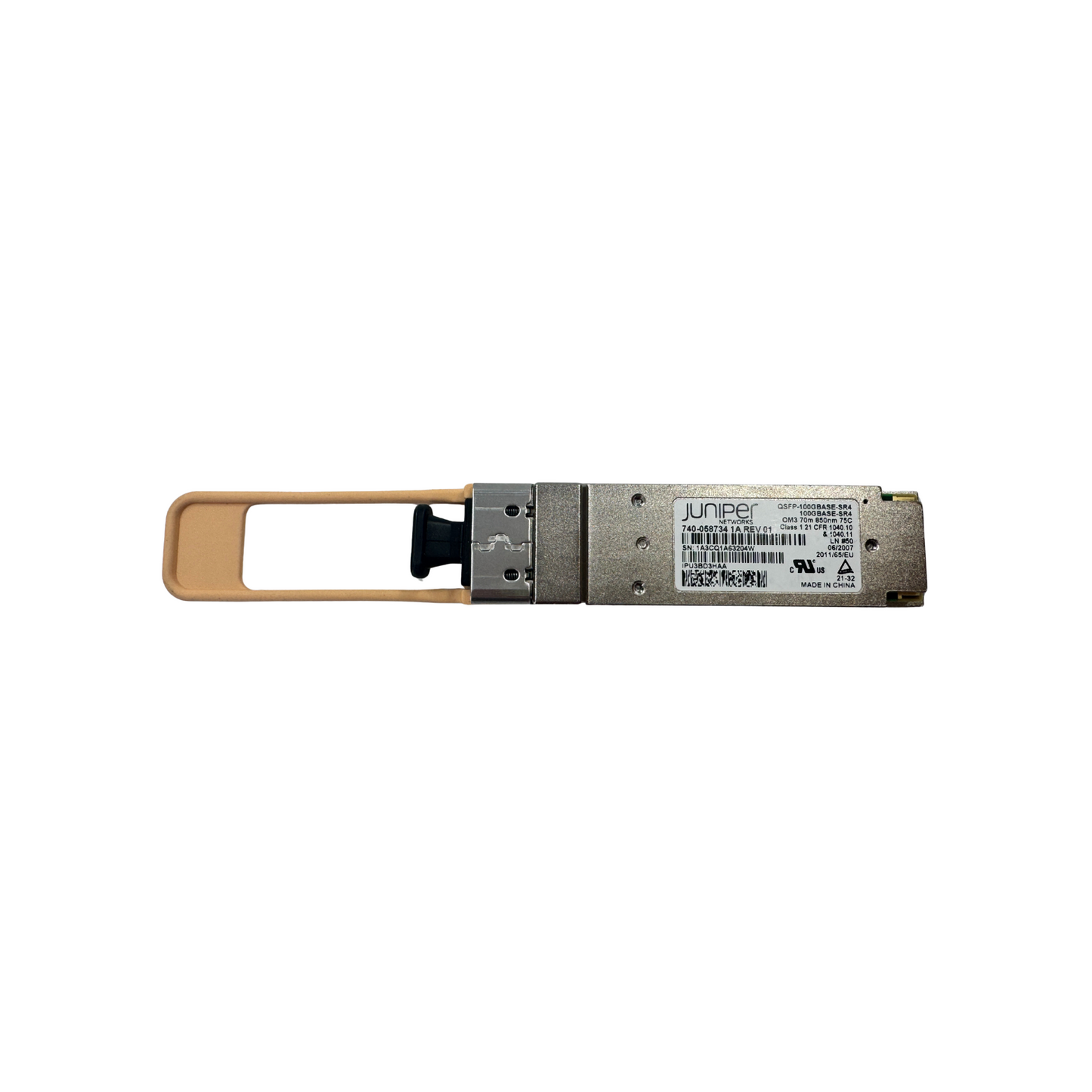 QSFP-100GBASE-SR4 Front View Circle Stock Ltd