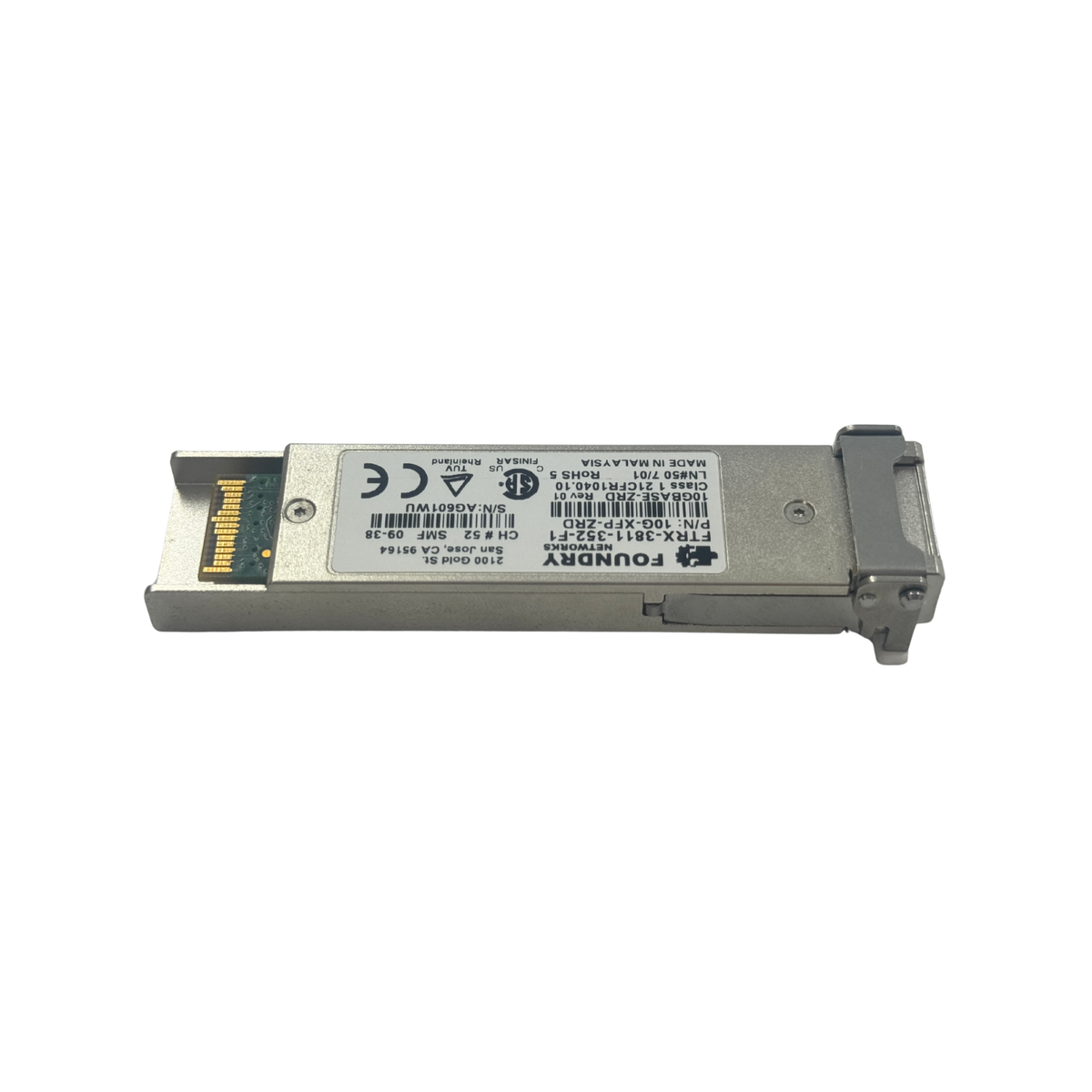 10G-XFP-ZRD Transceiver (REF) Comp  Circle Stock Ltd