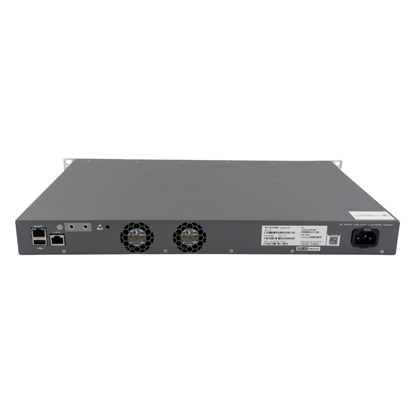 EX2300-48P Switch (Used) Juniper Networks  Circle Stock Ltd