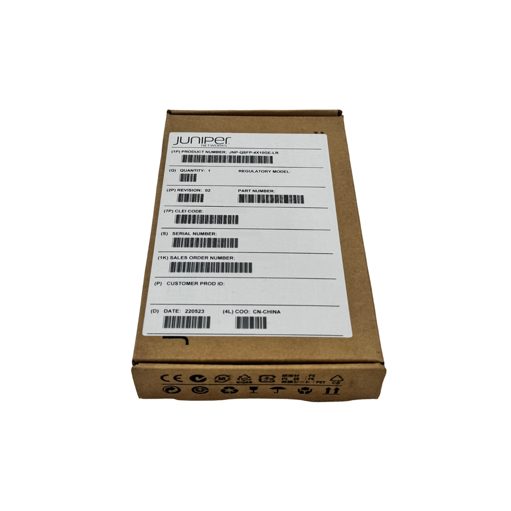JNP-QSFP-4X10GE-LR Transceiver (NEW)