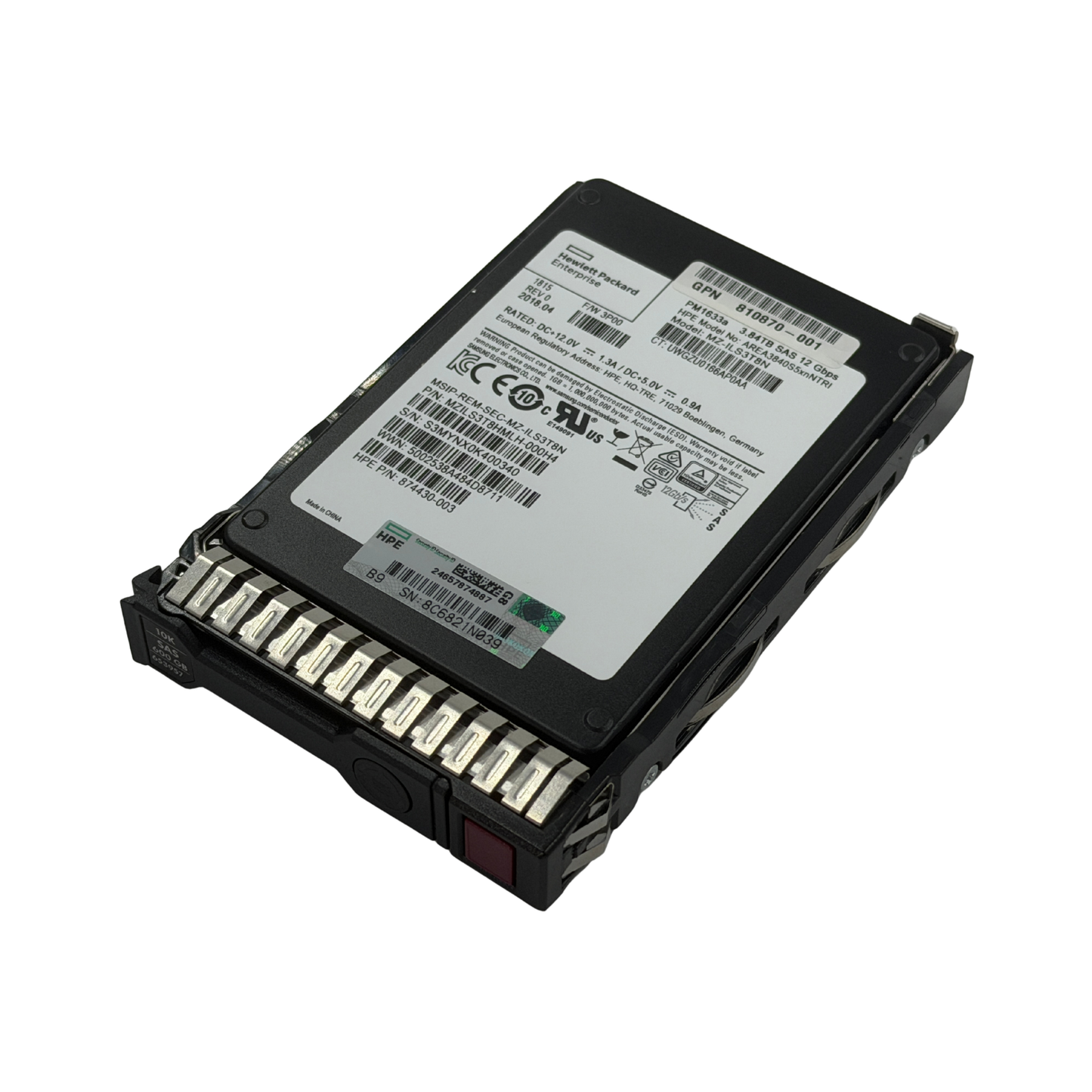 Samsung MZILS3T8HMLH-000H4 3.84TB SSD (REF) Samsung  Circle Stock Ltd