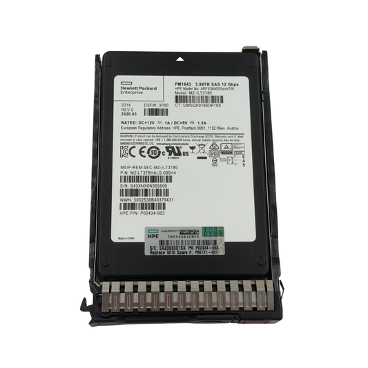 Samsung MZILT3T8HALS-000H4 3.84TB NVMe SSD (REF) Samsung  Circle Stock Ltd