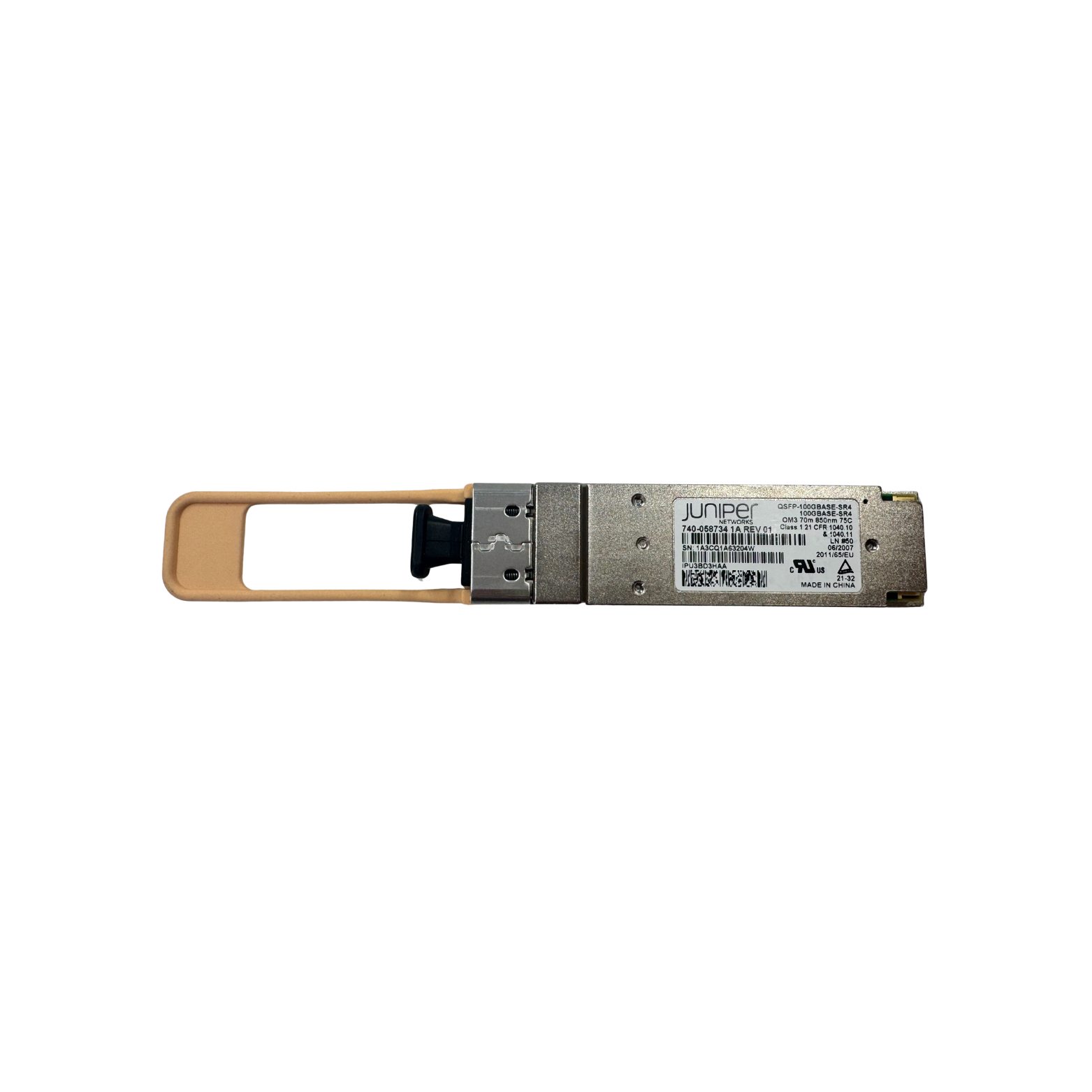 QSFP-100GBASE-SR4 Front View Circle Stock Ltd