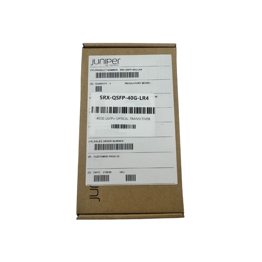 SRX-QSFP-40G-LR4 Transceiver (NEW) Juniper Networks  Circle Stock Ltd