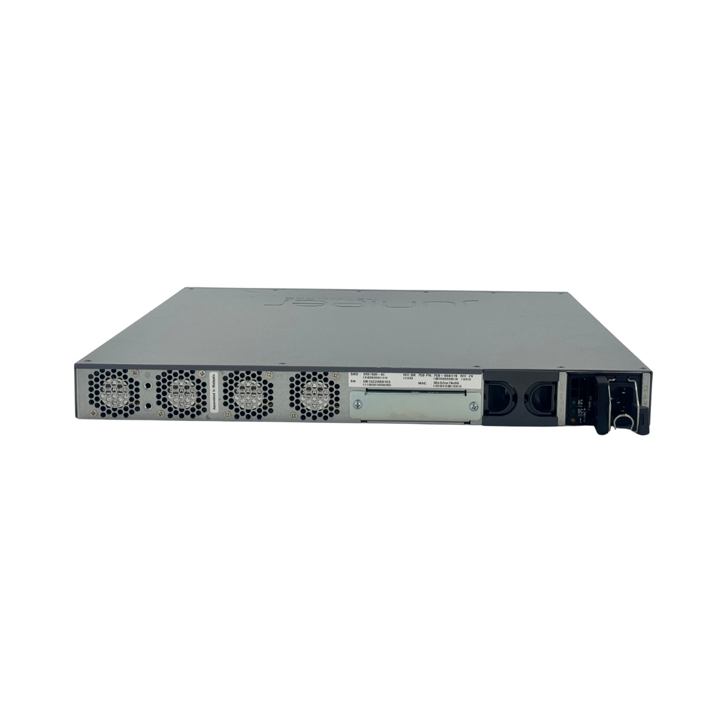 SRX1500-AC 650W Firewall (REF) Juniper Networks  Circle Stock Ltd