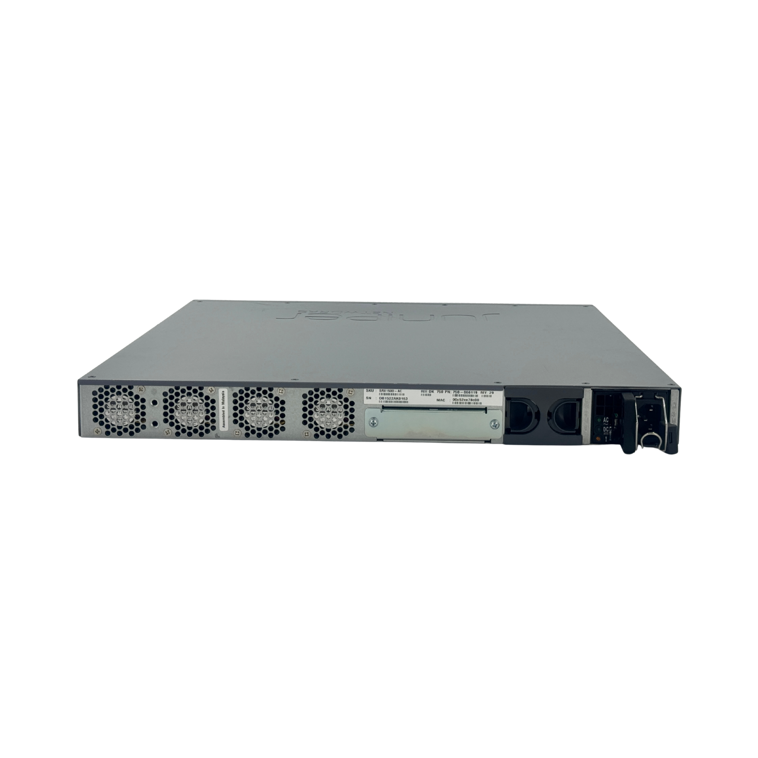 SRX1500-AC 650W Firewall (REF) Juniper Networks  Circle Stock Ltd