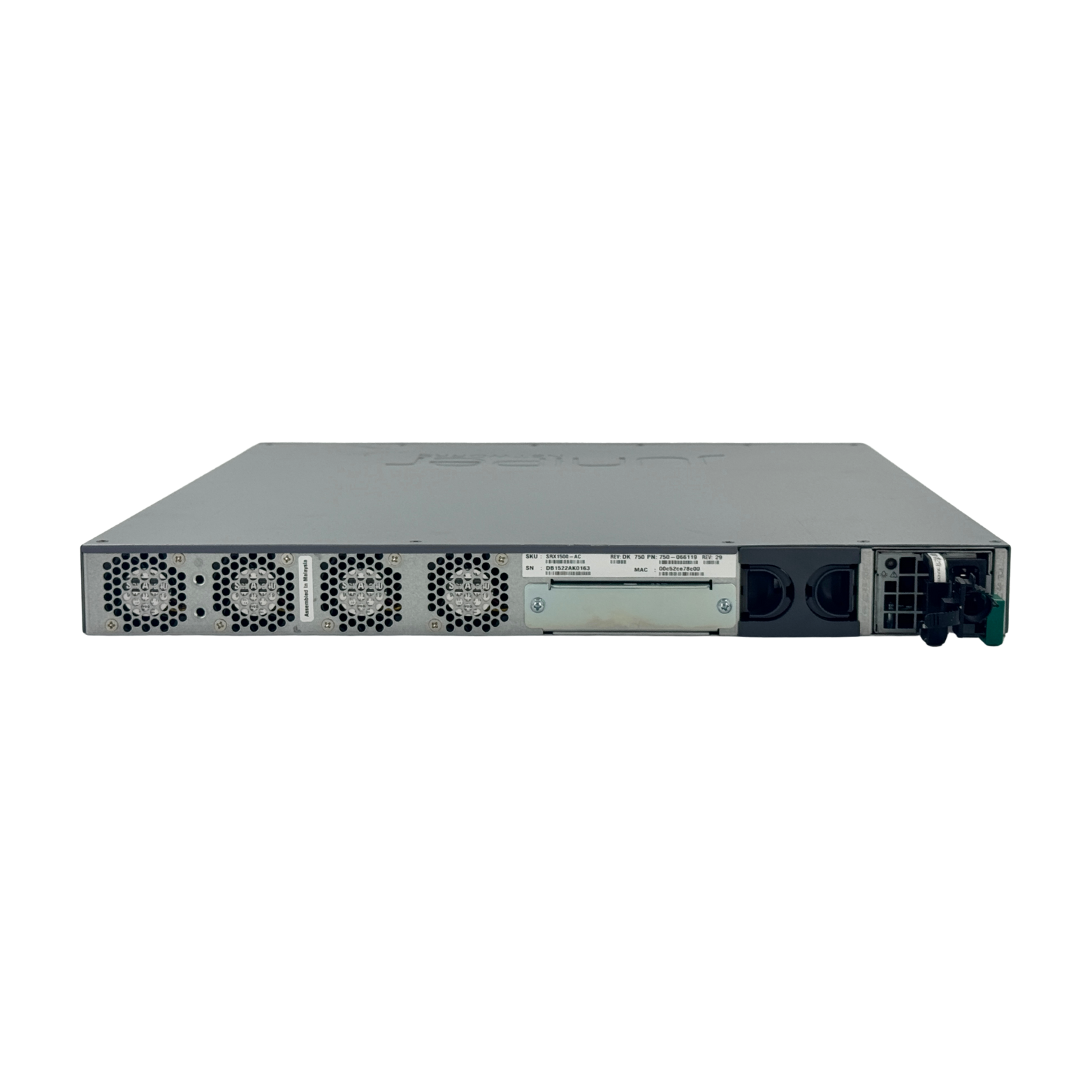SRX1500-AC Firewall (REF) Juniper Networks  Circle Stock Ltd