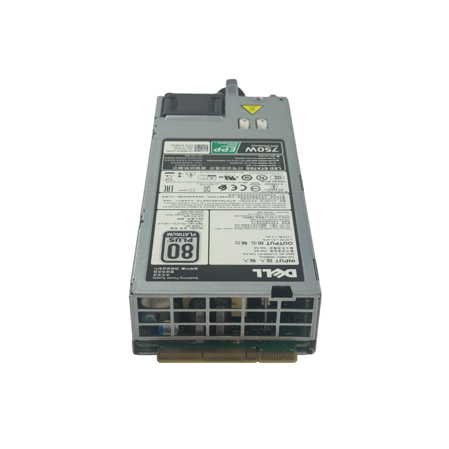 W8R3C 750W PLATINUM Power Supply (REF) Dell  Circle Stock Ltd
